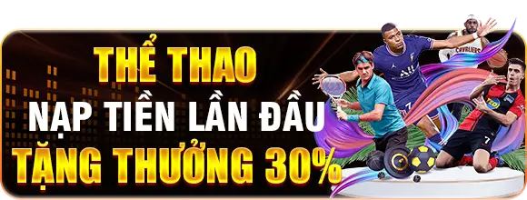 nạp tiền lần đầu thể thao 789win tặng thêm 30%